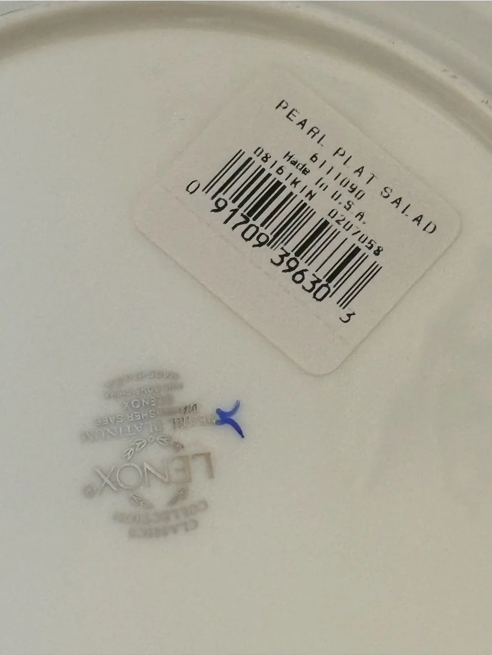 Lenox cup white